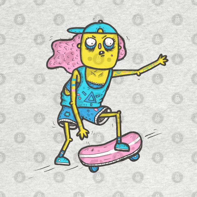 Skater Girl by hannahvdc